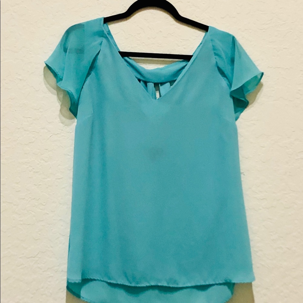 Aqua Blouse